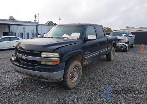2002 Chevrolet Silverado 2500Hd Lt z USA, uszkodzony, nr VIN 1GCHK23182F197898
